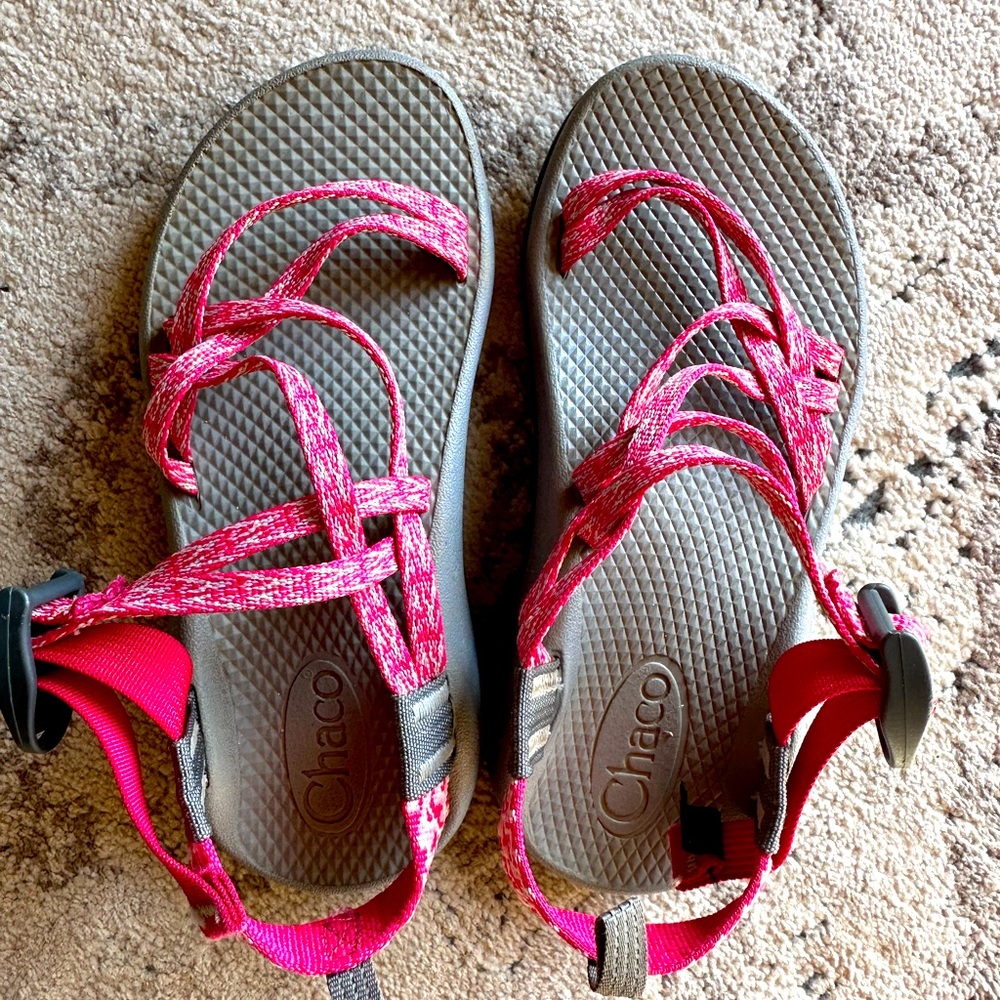 Chaco Girls Pink Sandals
